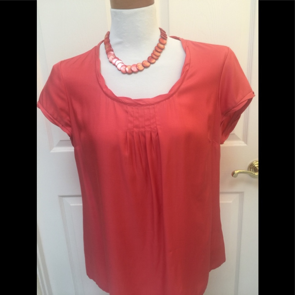 Boden Ravello top, silk blend, 10